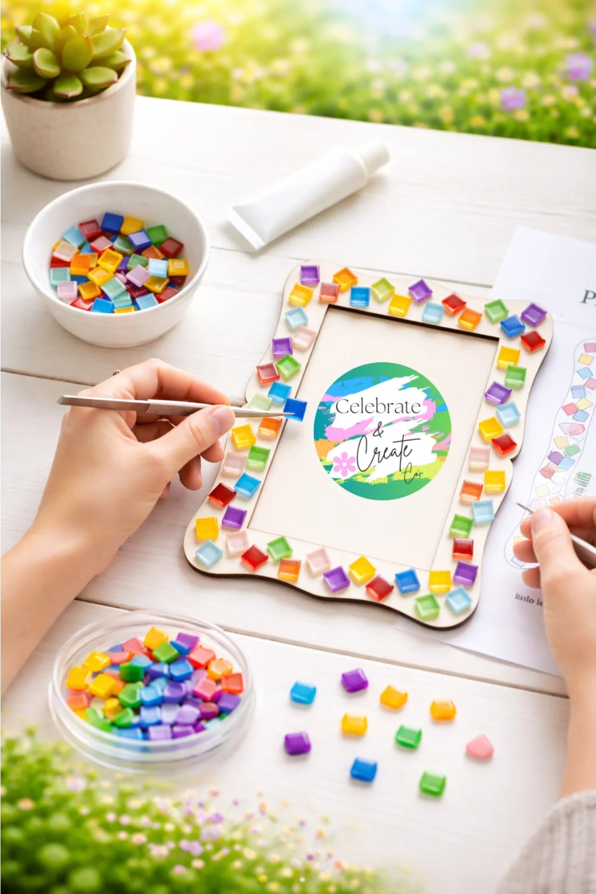 Mosaic Kit Photo frame